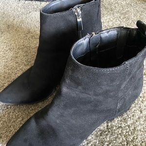 Cute black booties